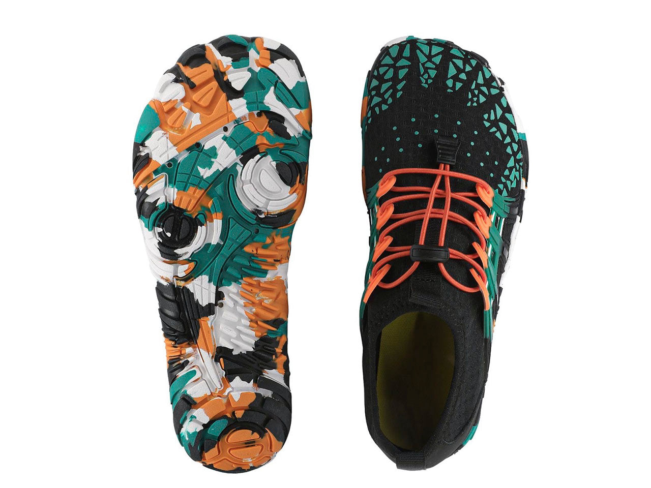 Aquashoes pasador verde barefoot