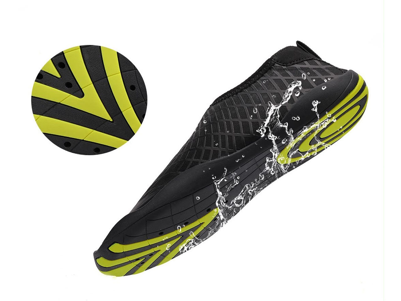 Aquashoes negro