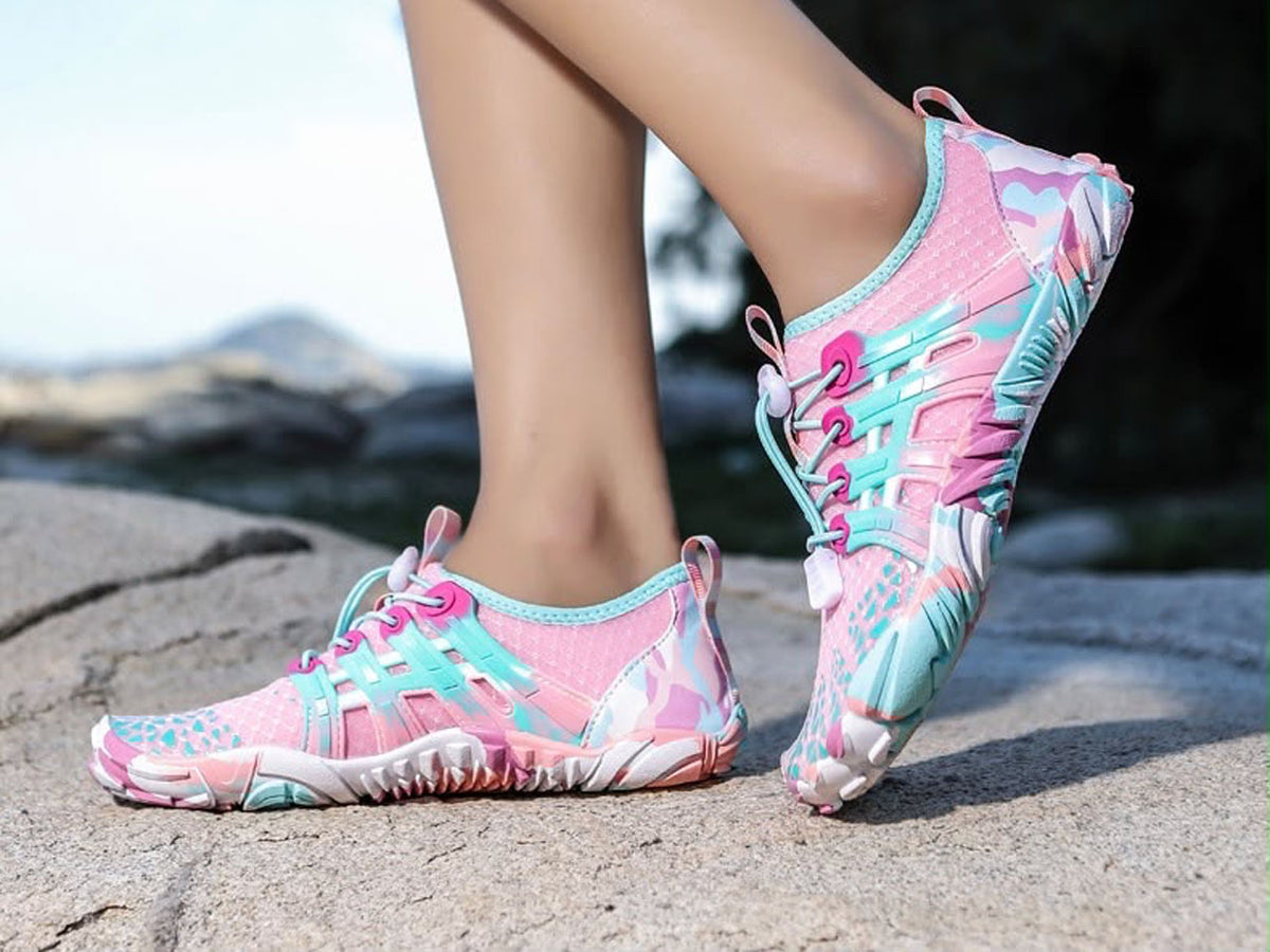 Aquashoes pasador rosado barefoot