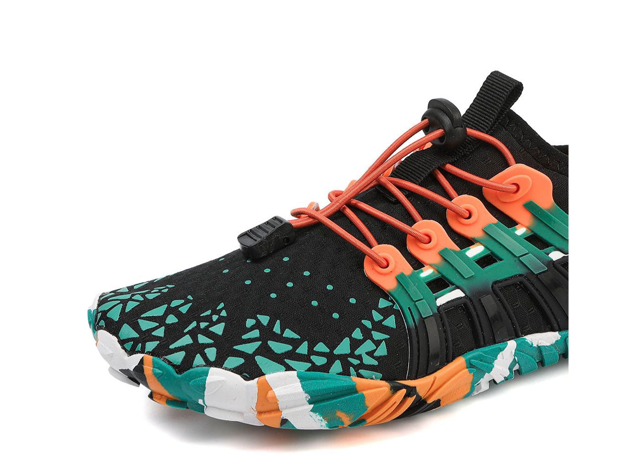 Aquashoes pasador verde barefoot