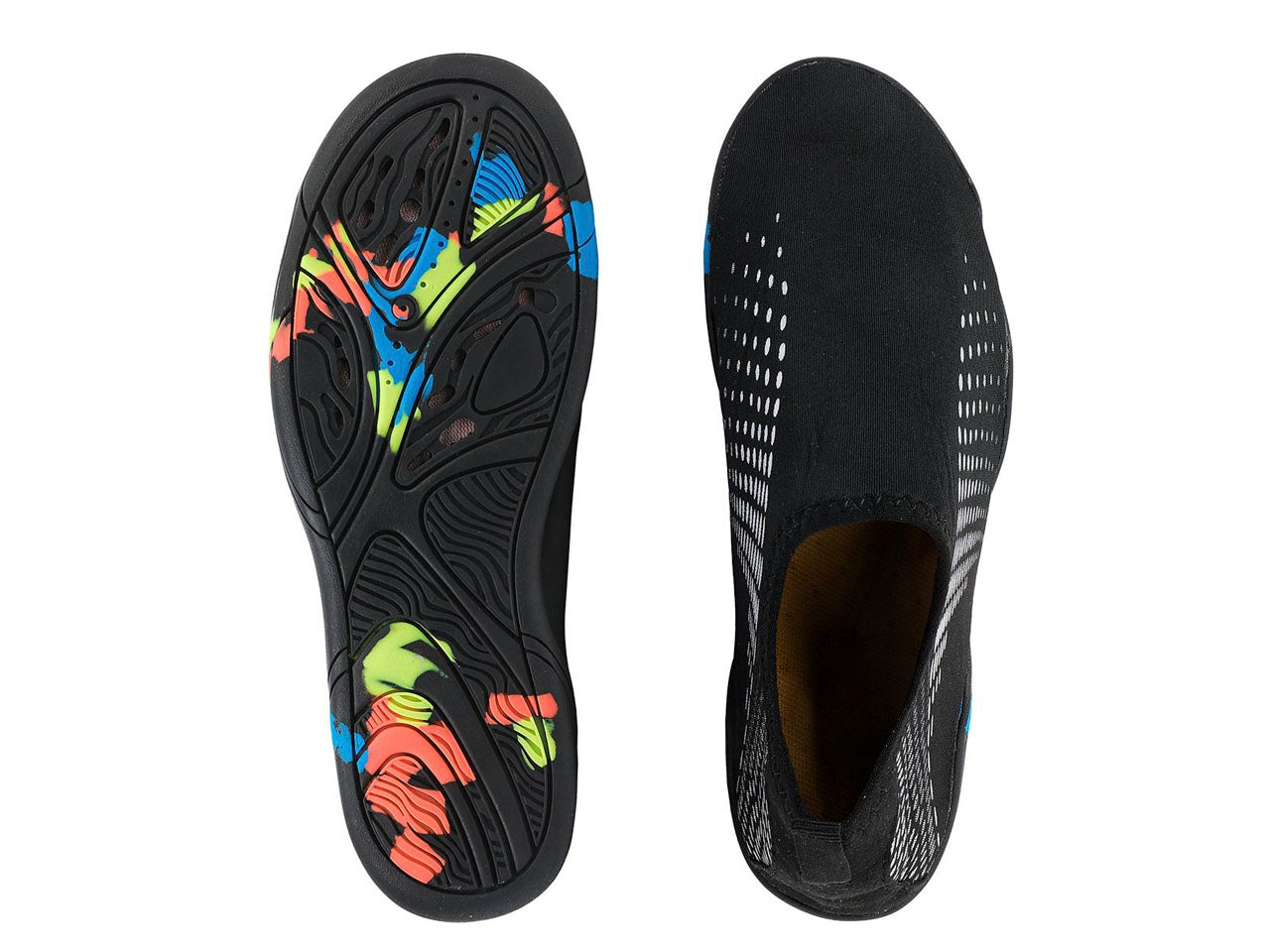 Aquashoes negro plata