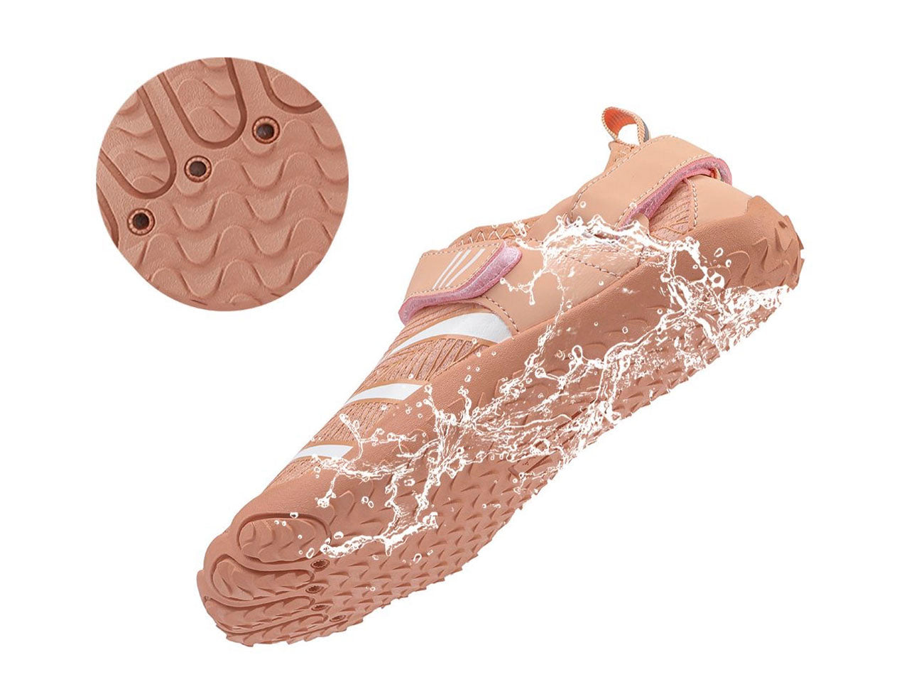 Aquashoes pega pega piel