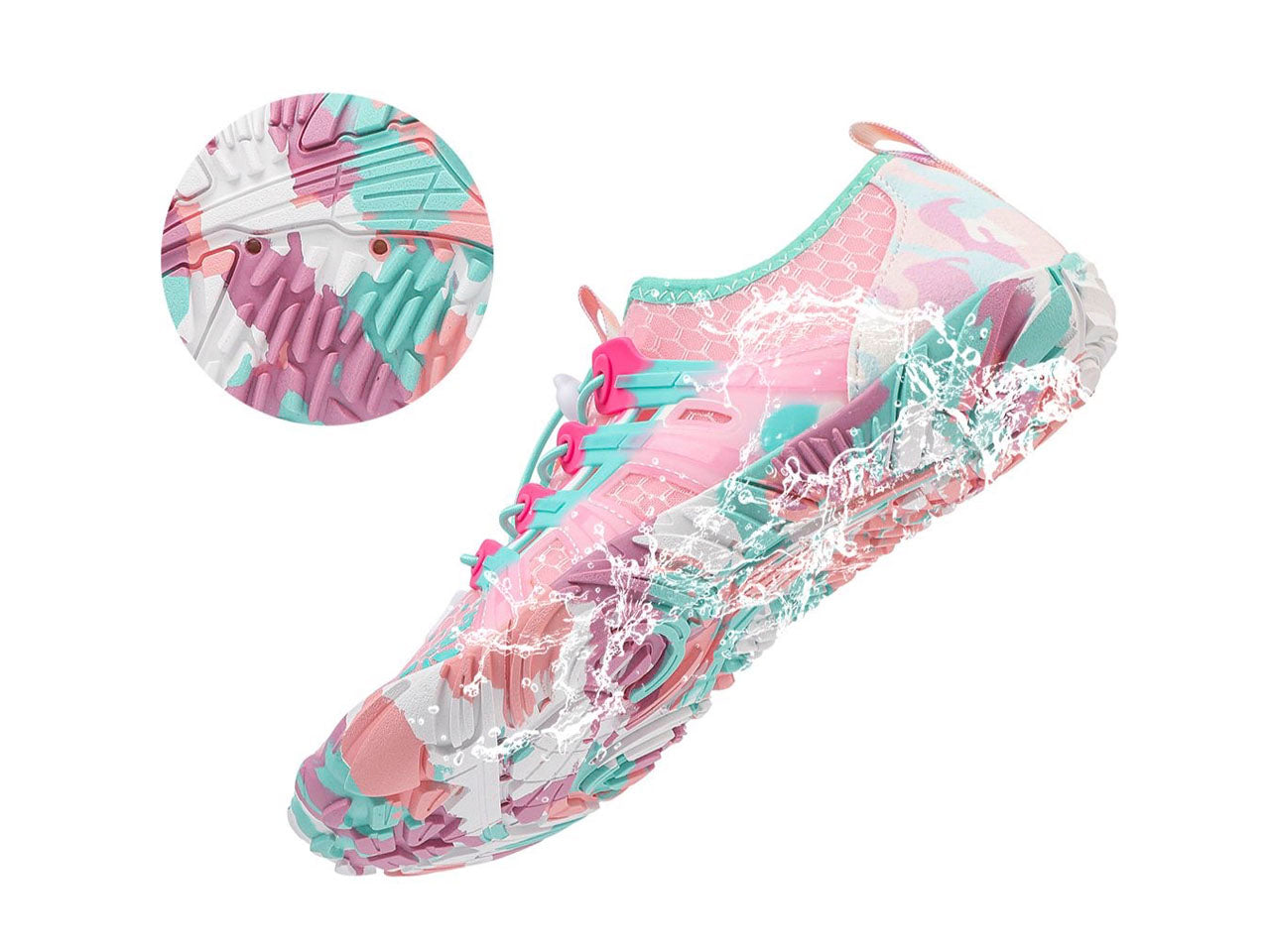 Aquashoes pasador rosado barefoot