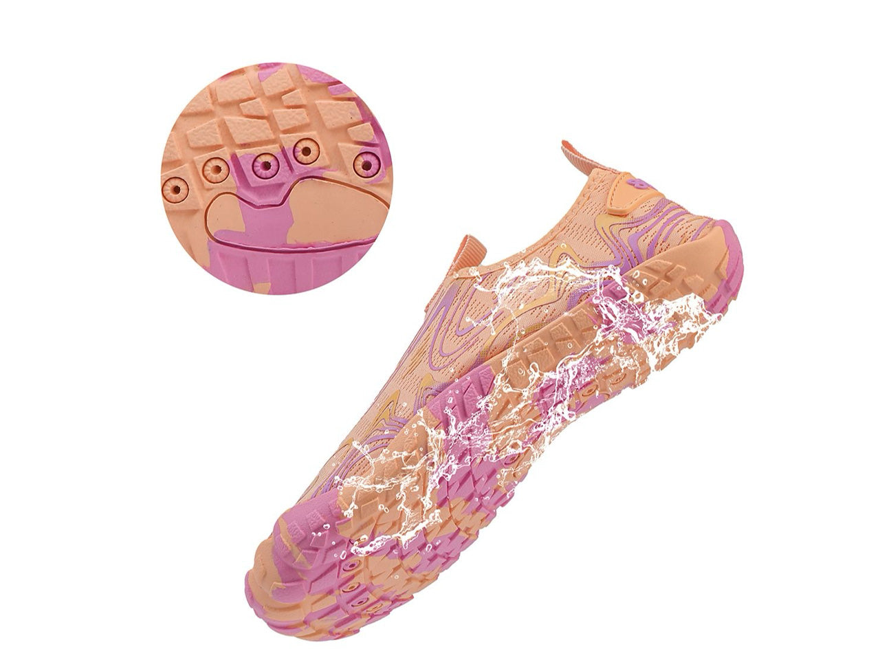 Aquashoes coral multicolor